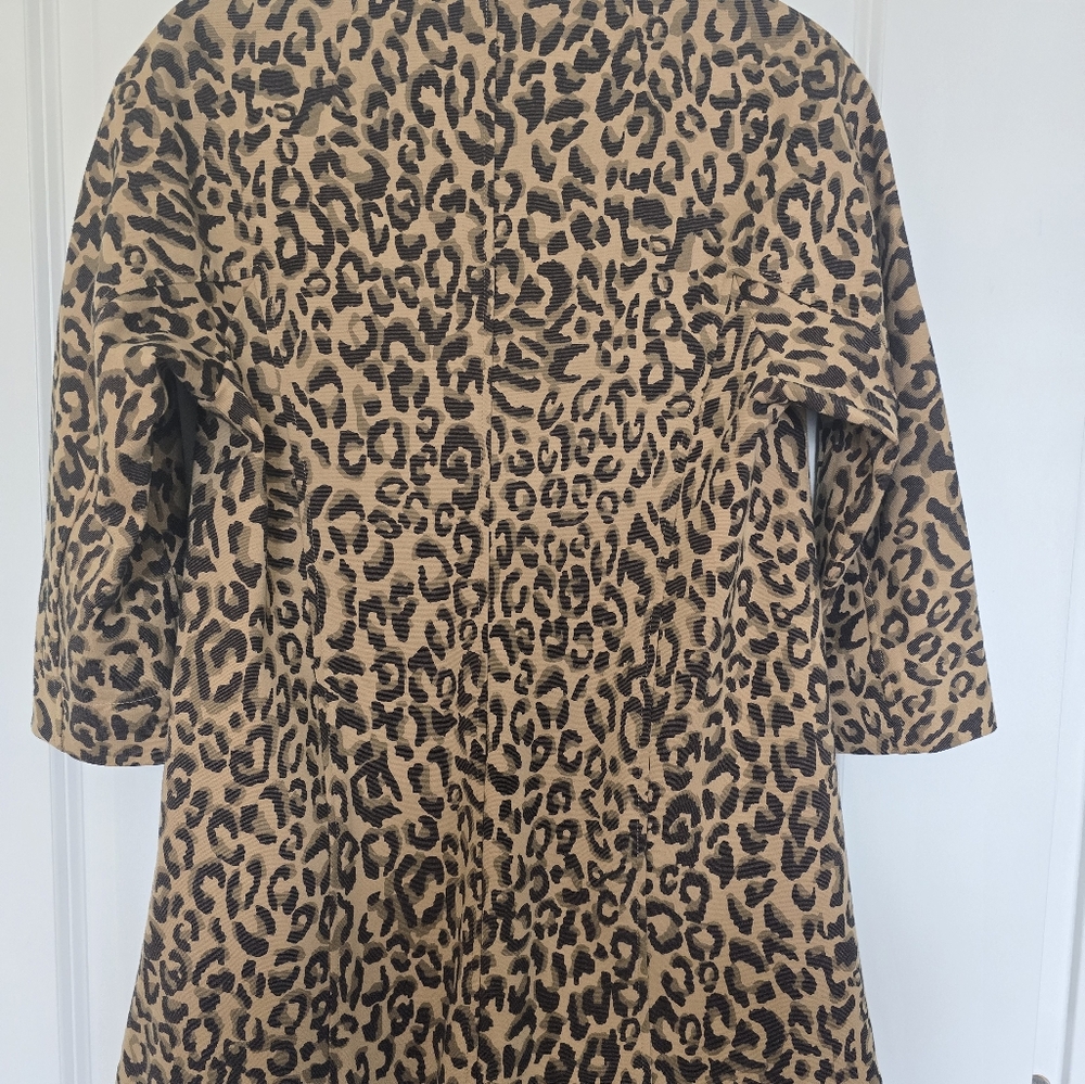 Cabi Leopard Print Jacket, Size Small - image 2